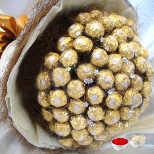 Birthday Gift of Ferrero Rocher Chocolate Bouquet