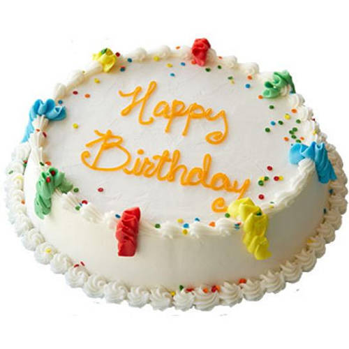 Blissful Vanilla Cake for Birthday