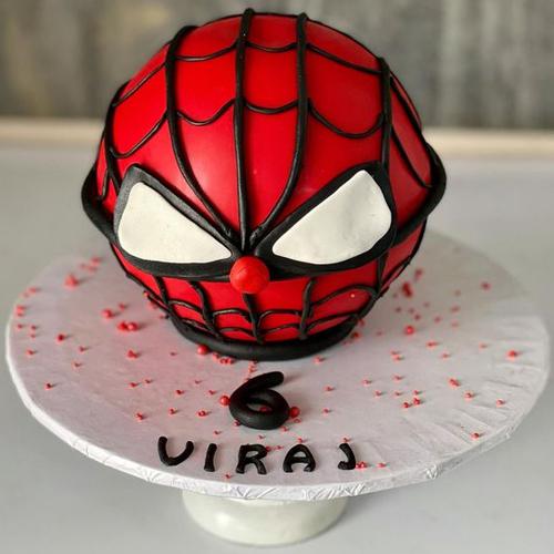 Marvelous Spider Man Round Hammer Cake