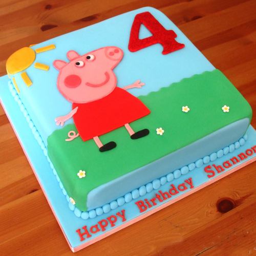 38+ Beautiful Cake Designs To Swoon : Peppa Pig Birthday Cake-sonthuy.vn