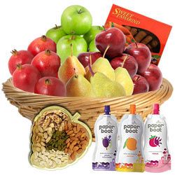 Amazing Gift Basket of Fruits N More