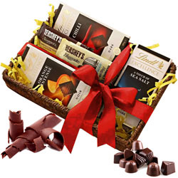 Scrumptious Chocolates Gift Basket