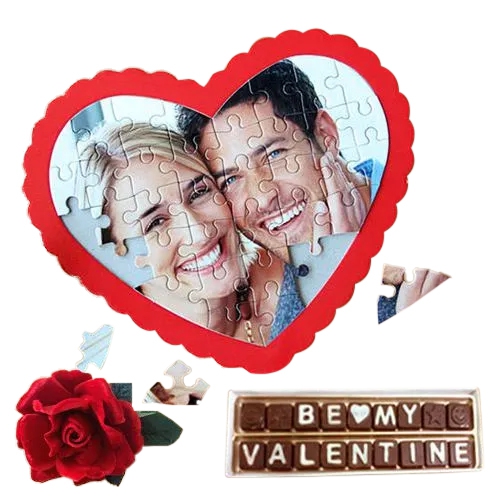 Attractive Personalized Photo Hearty Delight Gift for Valentine
