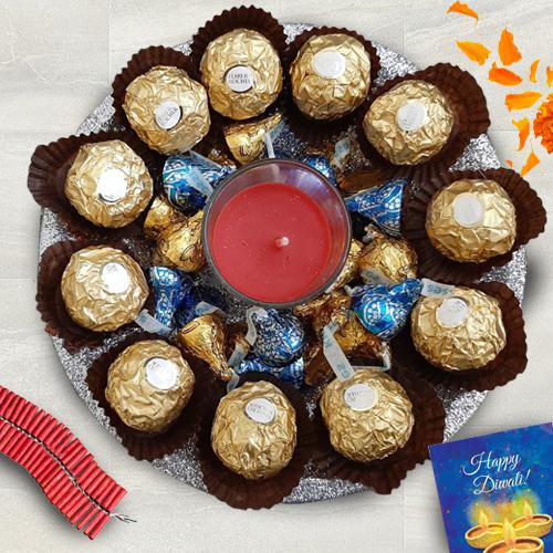 Special Diwali Chocolates Thali