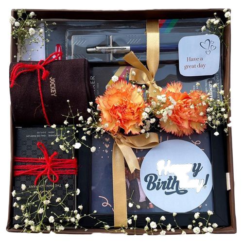 Stylish Birthday Gift Hamper for Men