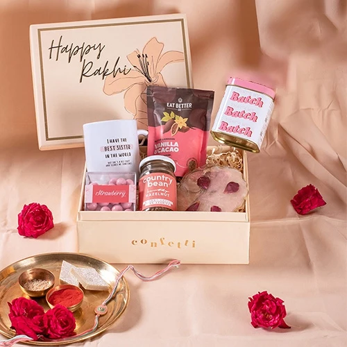 Gourmet Rakhi Hamper for Sister