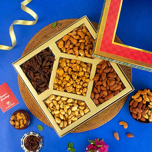 Irresistible Nut Assortment Gift Box