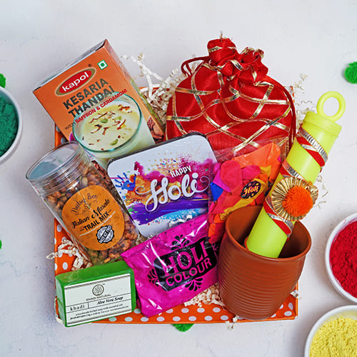 Joyful Holi Treats N Gifts Hamper