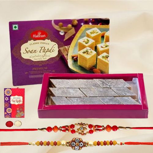 Sweets with Rakhi Set