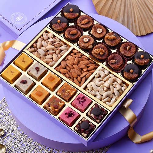 THOT Finest Fudge Dry Fruits Figs Gift