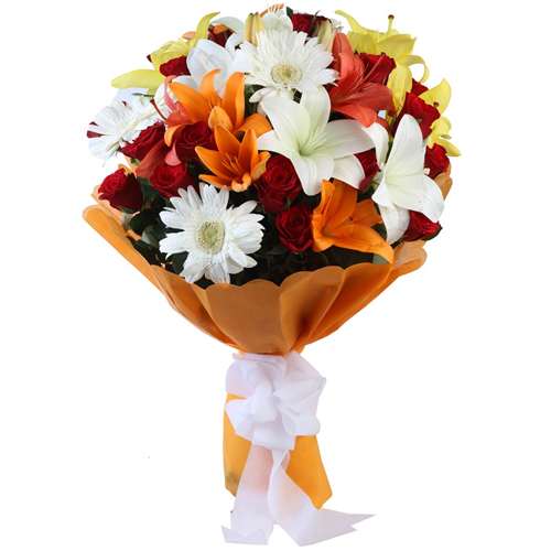 15 Mixed Flowers Bouquet