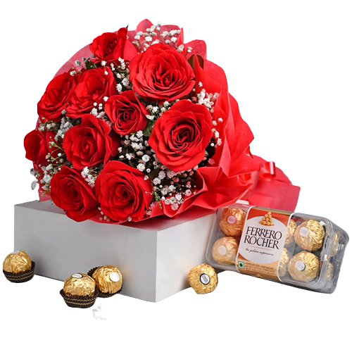 Roses N Rocher Exuberance