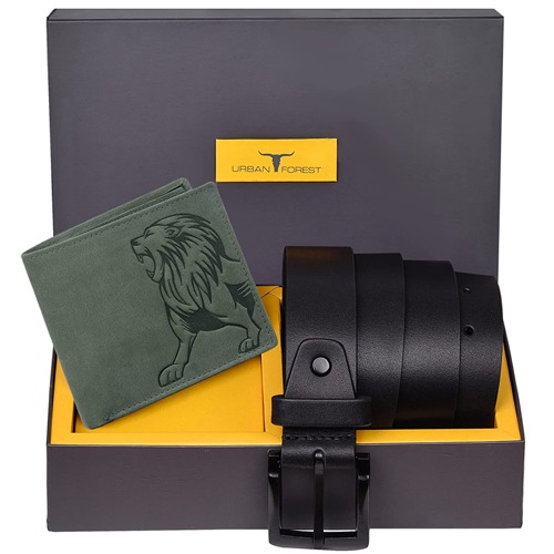 Amazing Urban Forest Wallet N Belt Combo for Men