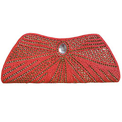 Lovely Stone Studded Clutch