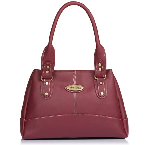 Finest Fostelo Faux Leather Satchel Bag for Women