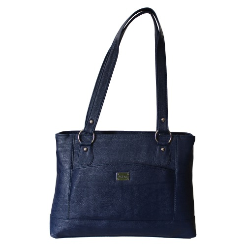 Style Diva Ladies Dark Blue Vanity Bag