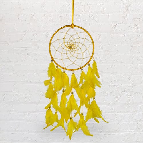 Handmade Beaded Dreamcatcher Feng Shui Showpiece