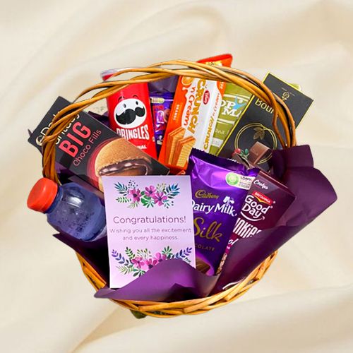 Spectacular Snacks N Savory Gift Basket