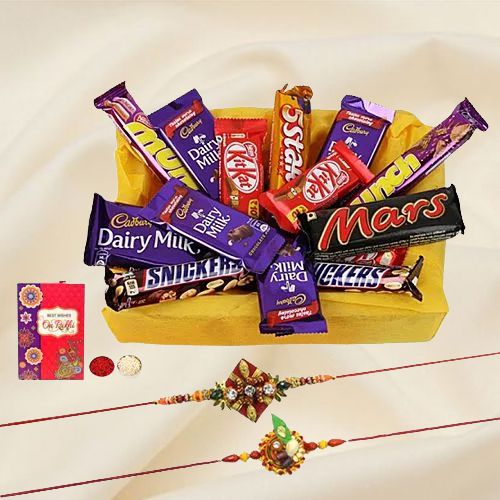 Ready-to-Rock Fancy Rakhi n Chocolates