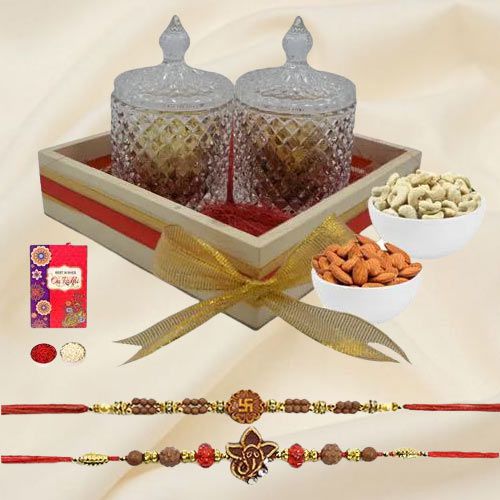 Lovable Combo Hip Dry Fruits N Divine Rakhi