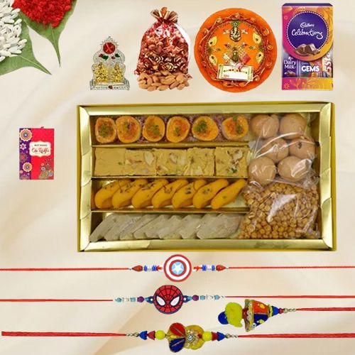 Heavenly Sweets n Family Rakhi