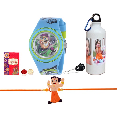 Adorable Kids Rakhi N Gifts Combo