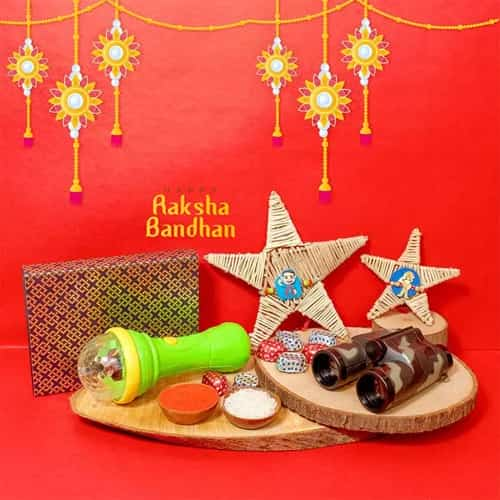 Amazing Gadgets Guru Rakhi Hamper