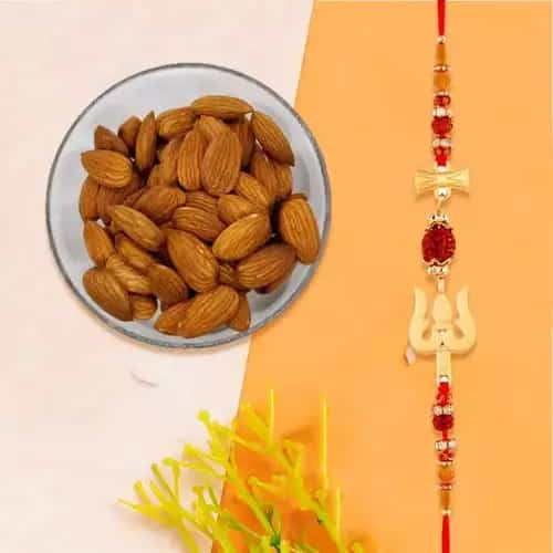 Fancy Rakhi N Almonds Treat