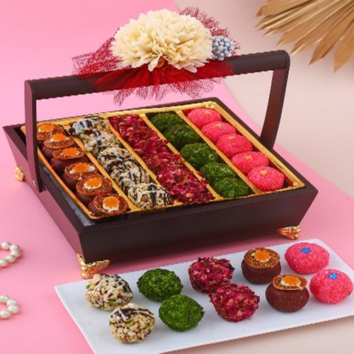 Delicious Assorted Ladoo Gift Hamper