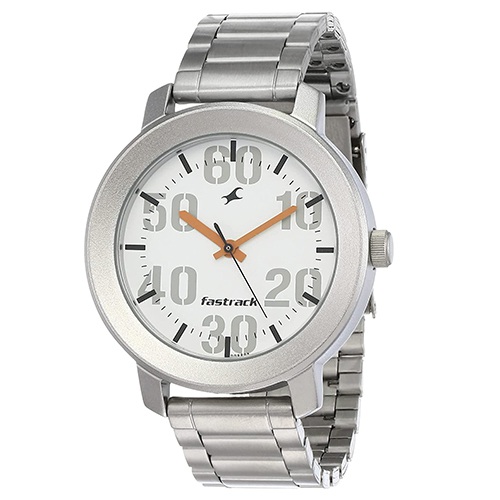 Attractive  Casual Analog White Dial Mens Watch